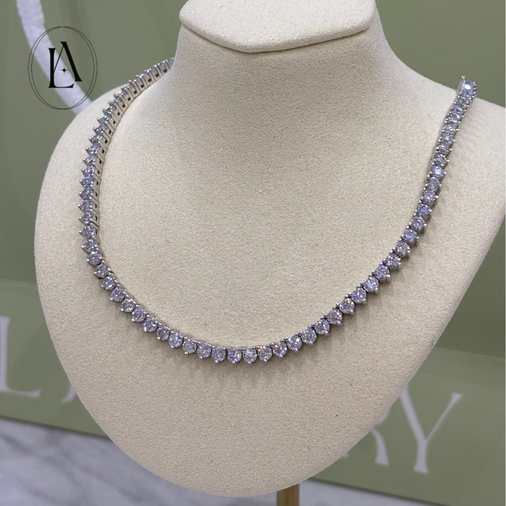 III Tennis Necklace
