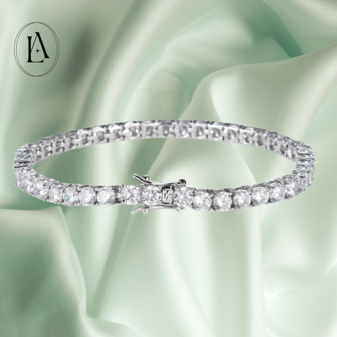 Moissanite Tennis Bracelet